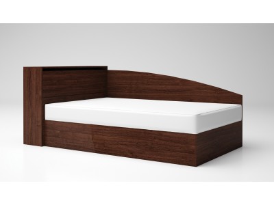 Легло с ракла ЛЕО 8 + матрак (венге амбър)